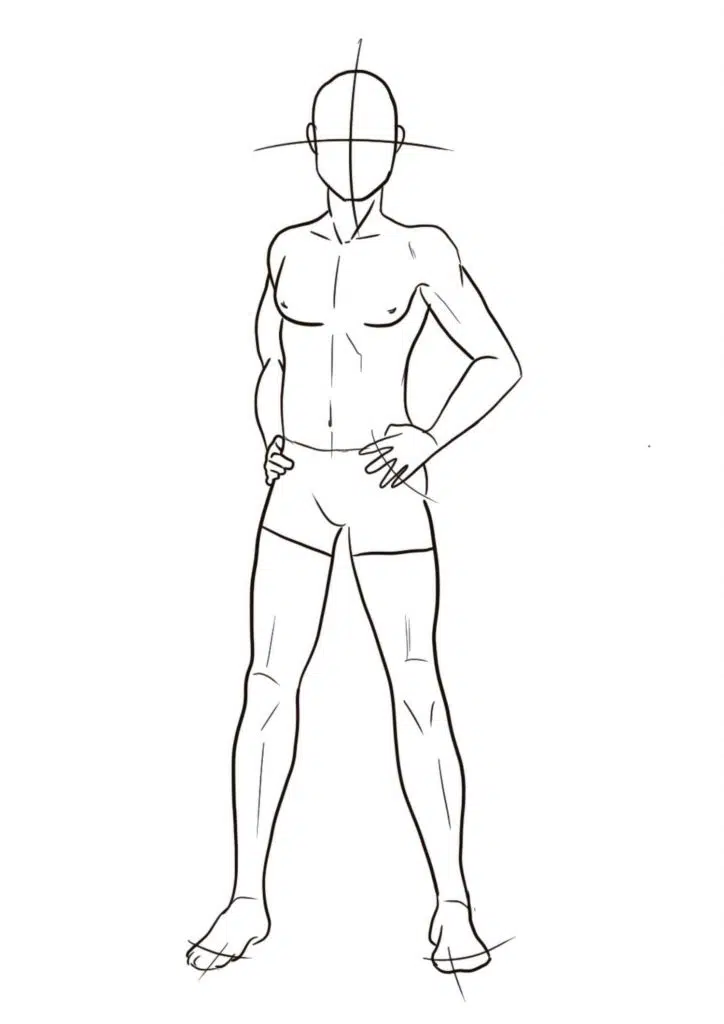 Anime Male/boy Poses 85 Drawing Reference Guides | emjmarketing.com