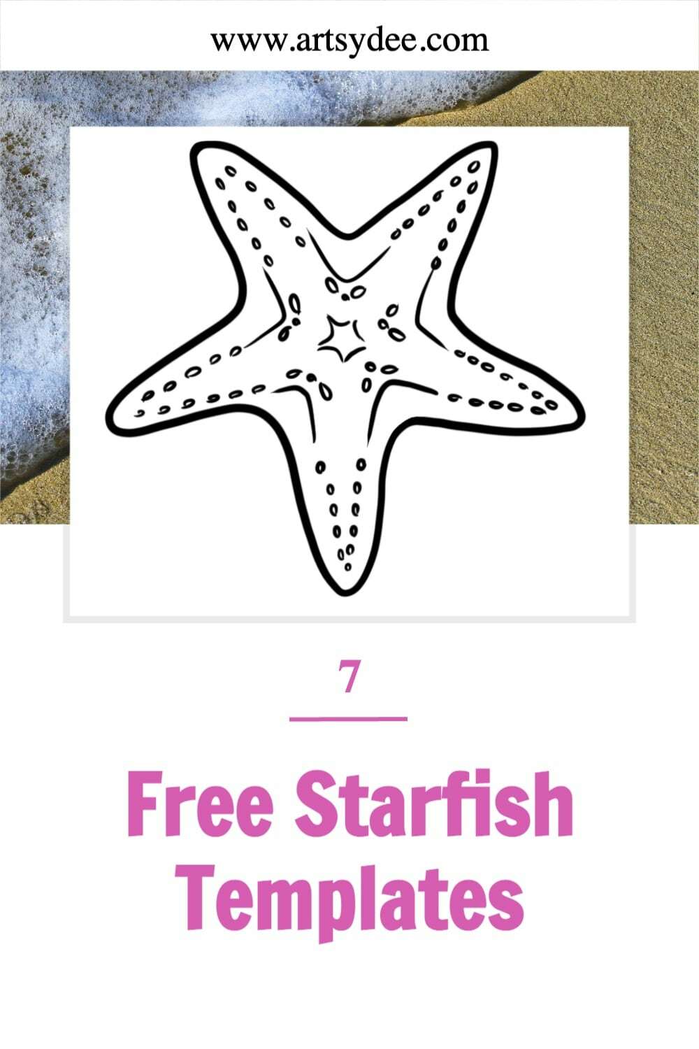 Looking for a Starfish Template? 7 Free Starfish Printables for ...