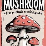 How To Draw A Mushroom- Drawing Guide & Templates