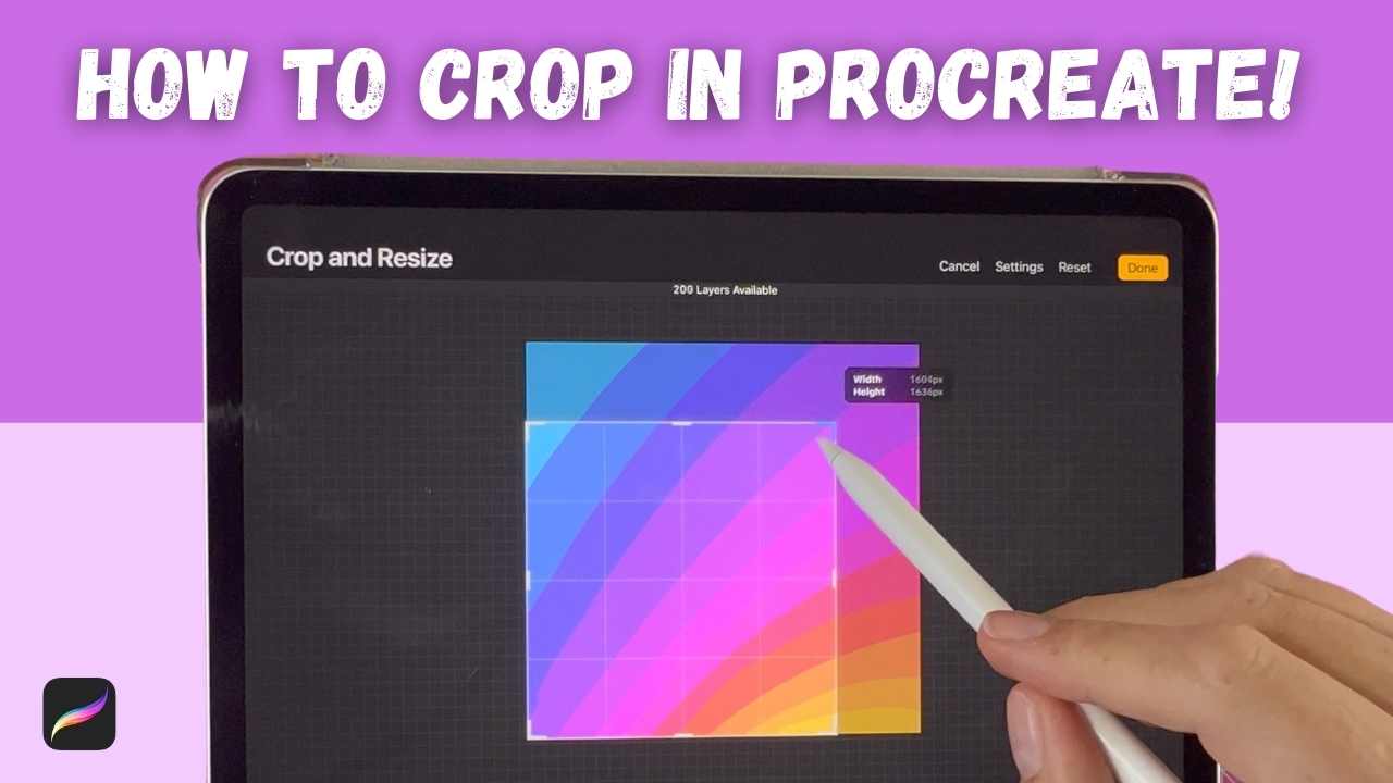 how-to-crop-in-procreate-procreate-editing-101-artsydee-drawing