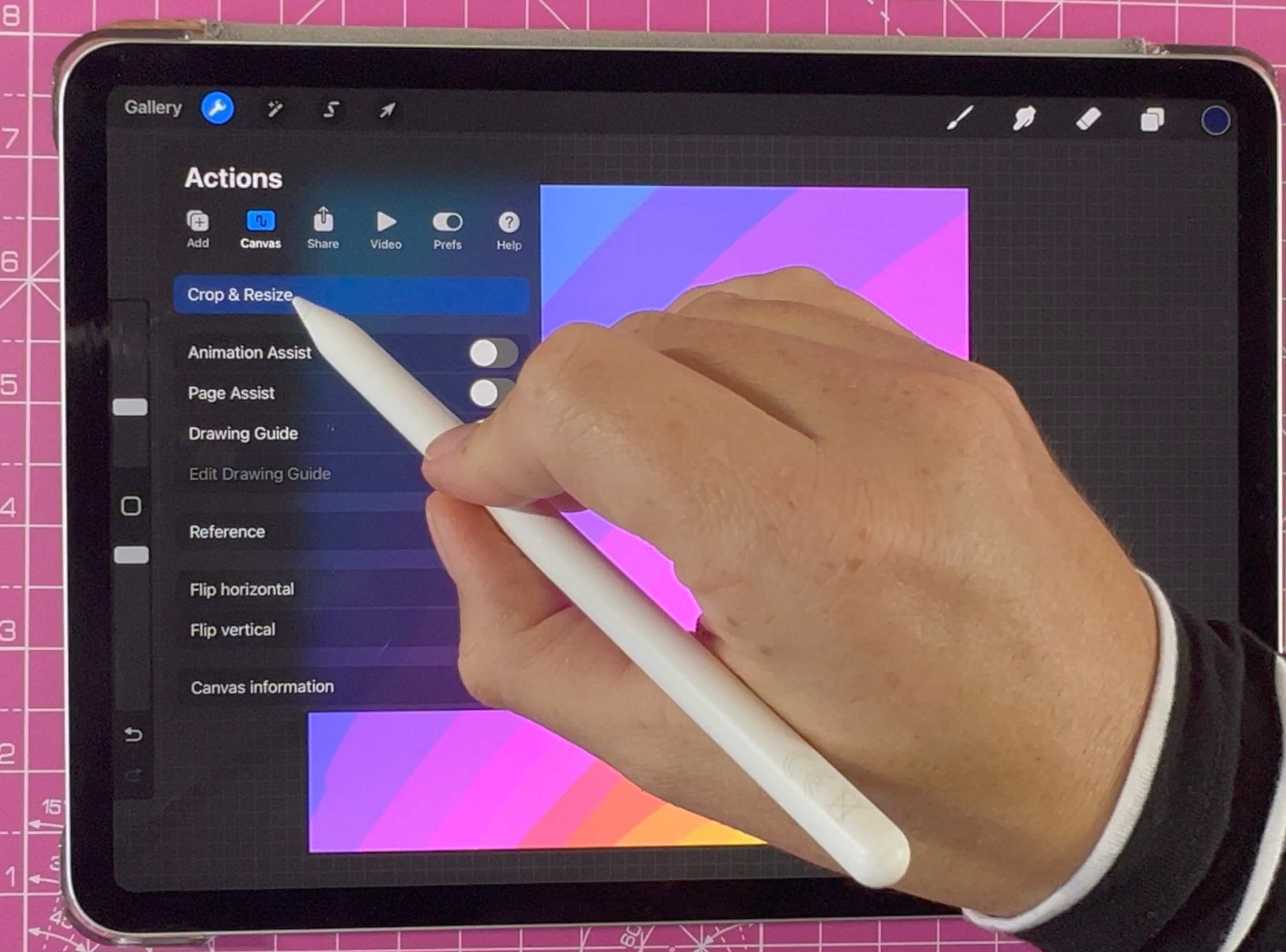 How to Crop in Procreate: Procreate Editing 101 - Artsydee - Drawing ...