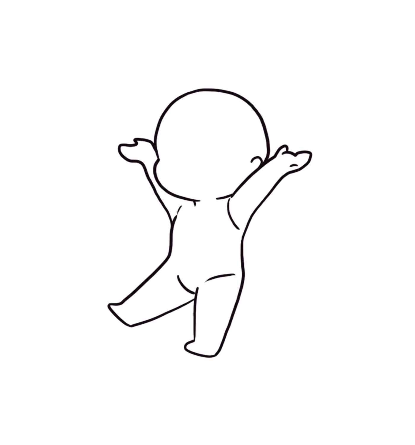 Anime Chibi Poses For Drawing Artsydee Drawing Painting Craft Creativity