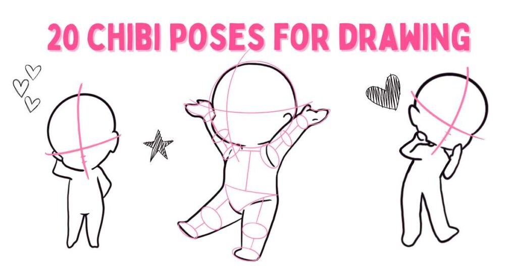 20 Chibi Poses To Inspire Your Art Sketching Minis Artsydee