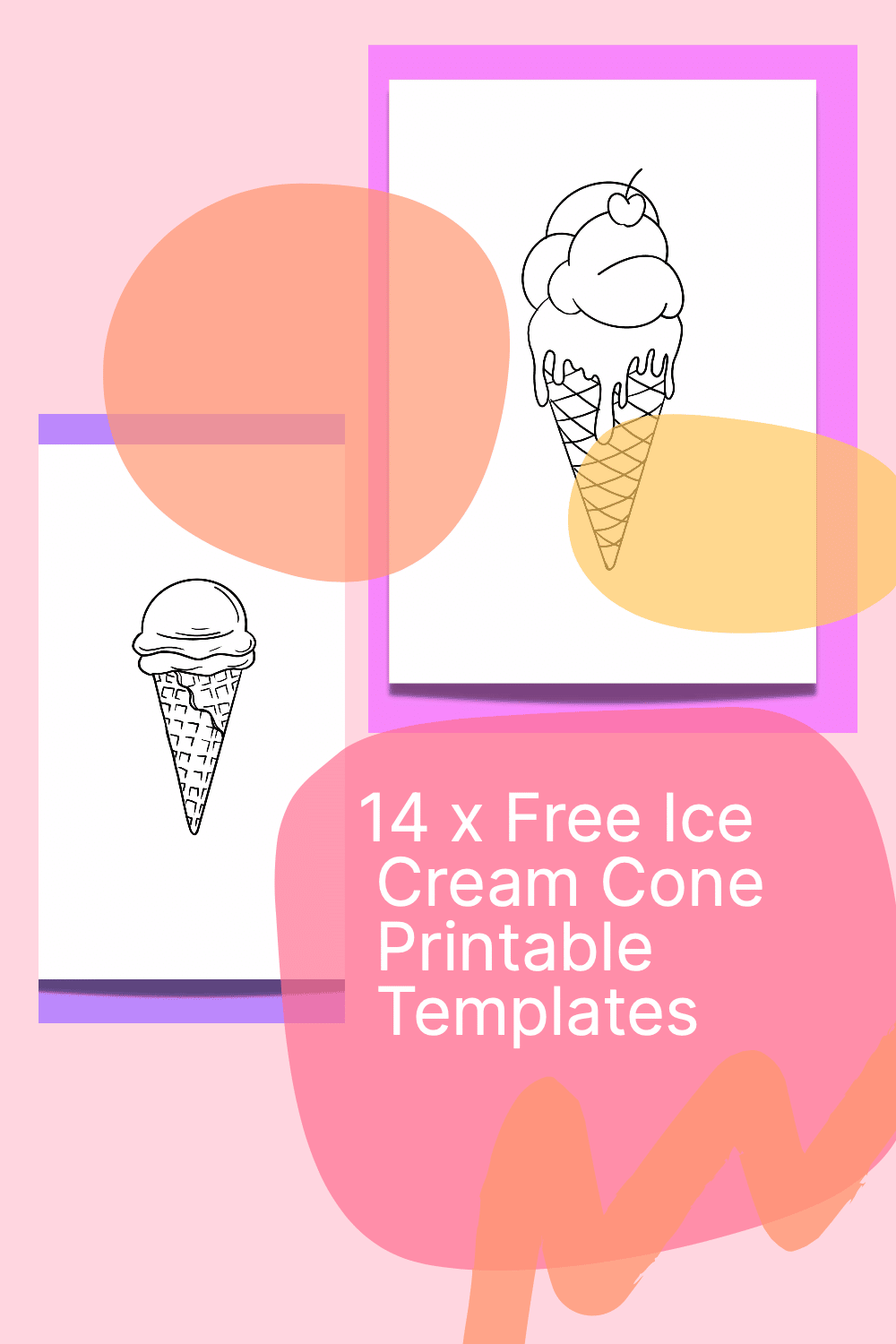 Get Creative with These 14 Free Ice Cream Cone Template Printables