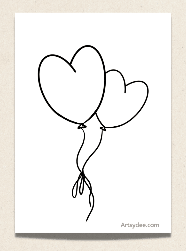 15 Balloon Template Printables (Free Templates) – Artsydee – Drawing ...