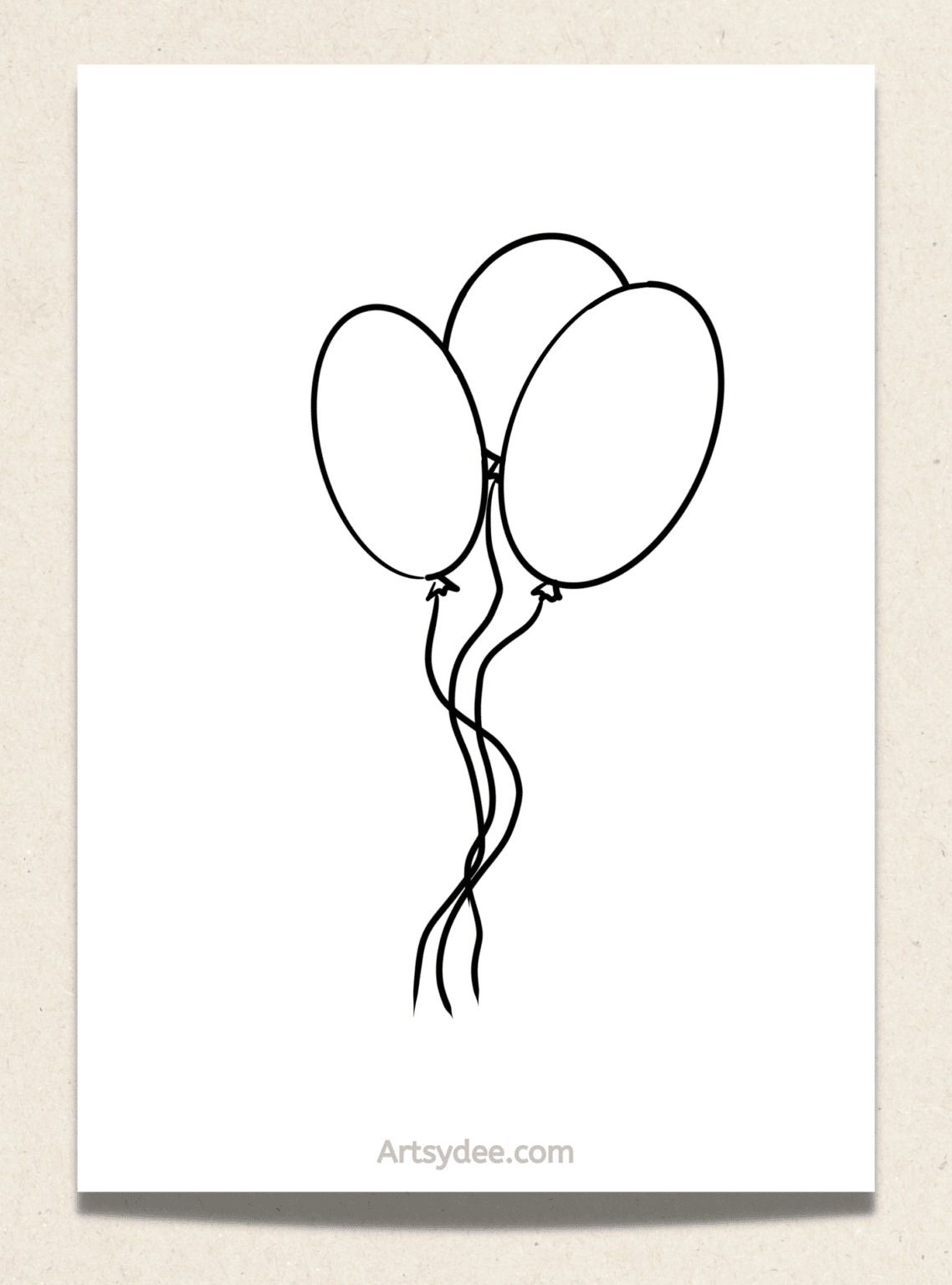 15 Balloon Template Printables (Free Templates) - Artsydee - Drawing ...