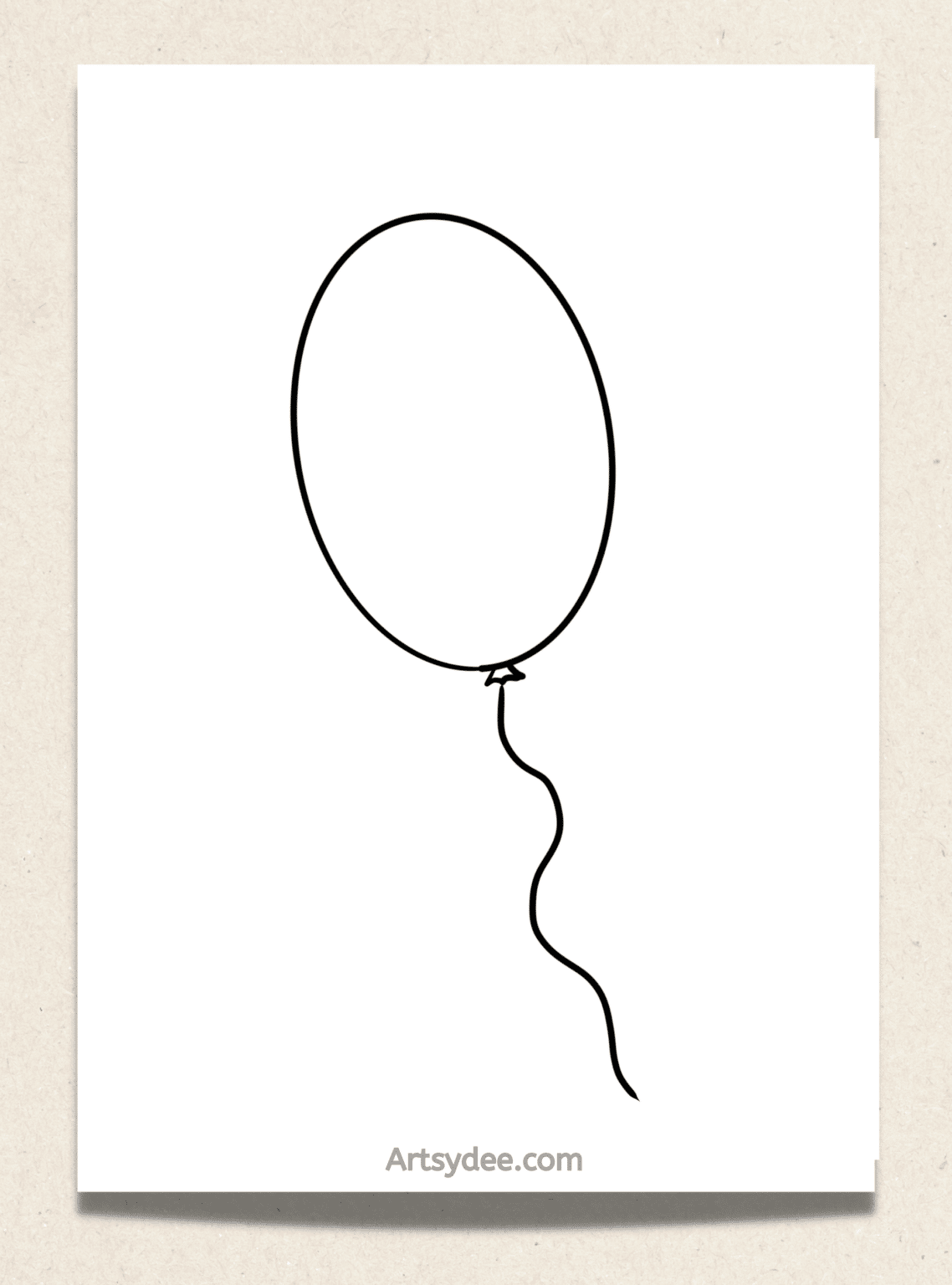 15 Balloon Template Printables (Free Templates) - Artsydee - Drawing ...