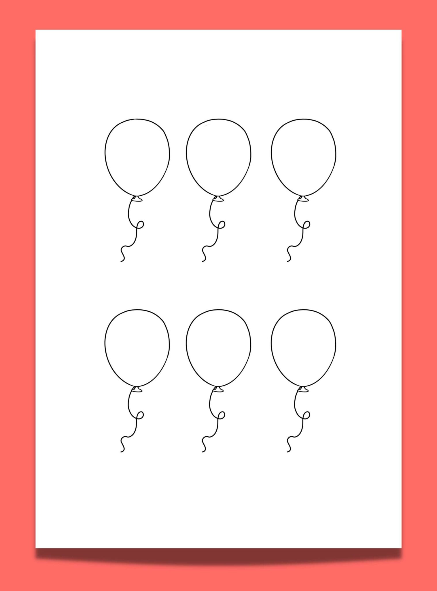 15 Free Balloon Template Printables for Your Arts & Crafts Artsydee