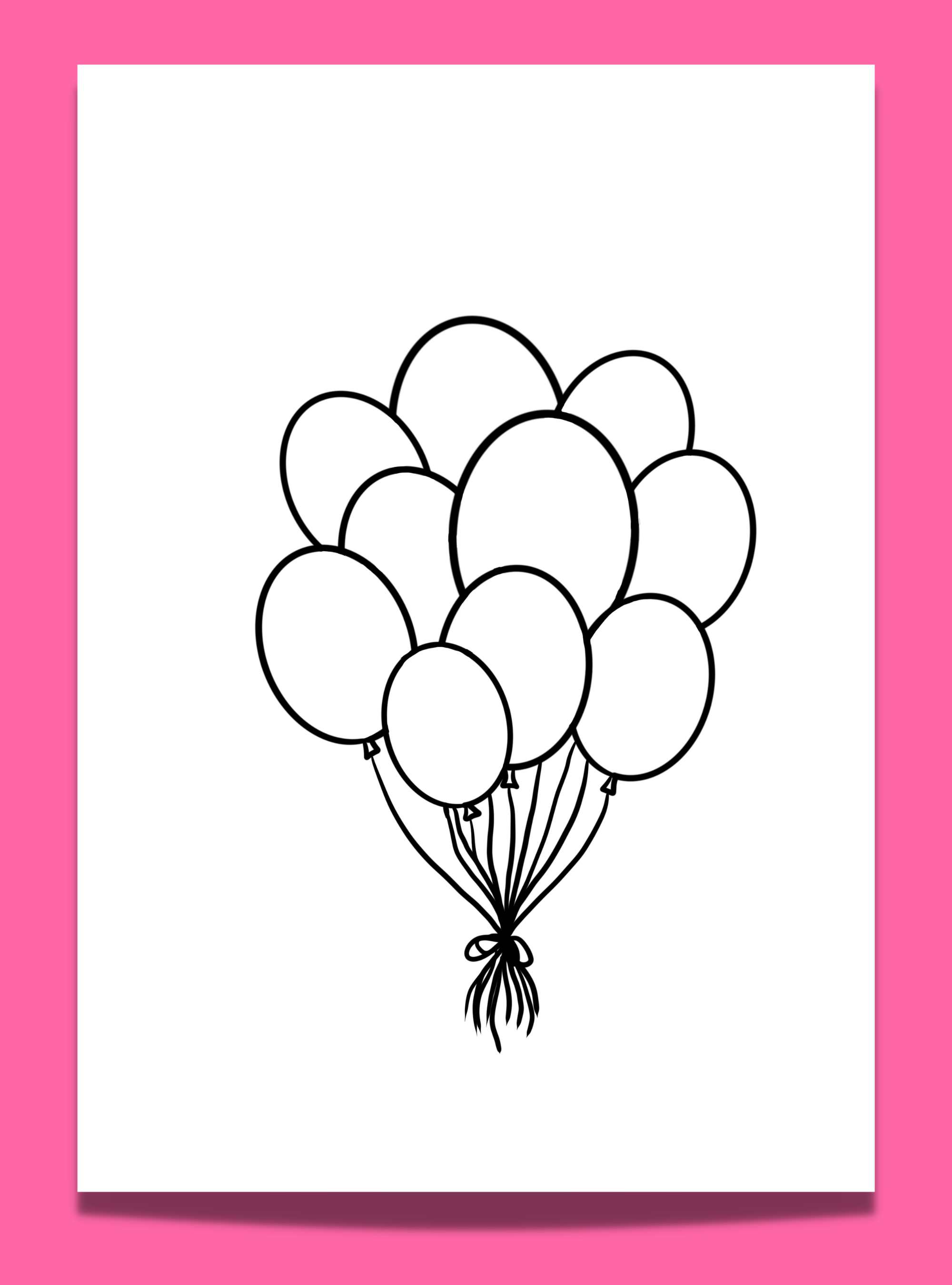 15 Free Balloon Template Printables for Your Arts & Crafts Artsydee