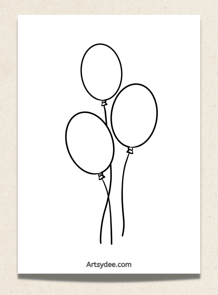 15 Balloon Template Printables (Free Templates) - Artsydee - Drawing ...