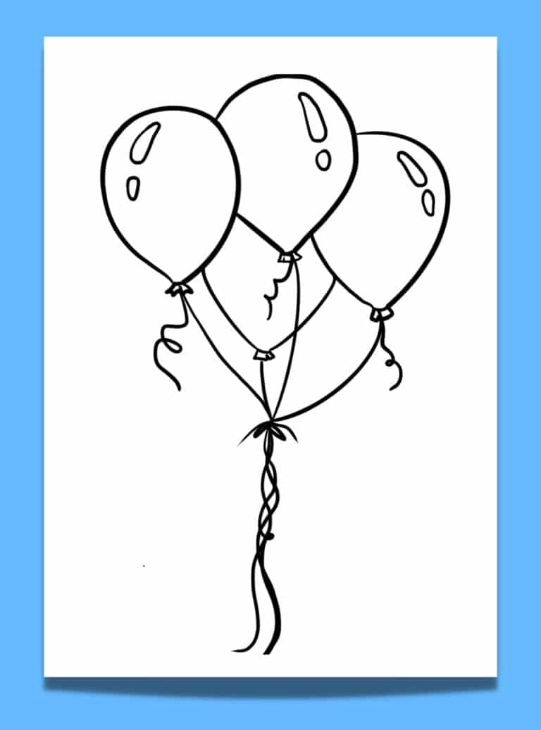 15 Free Balloon Template Printables For Your Arts Crafts Artsydee Drawing Painting Craft