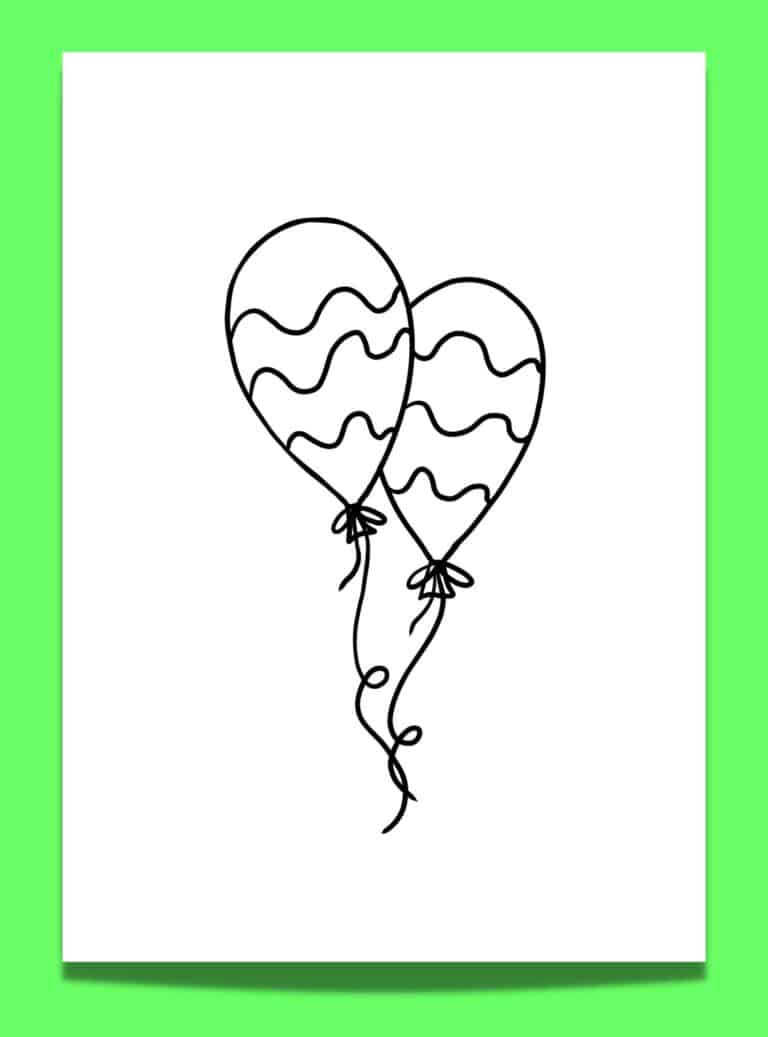 15 Free Balloon Template Printables for Your Arts & Crafts Artsydee