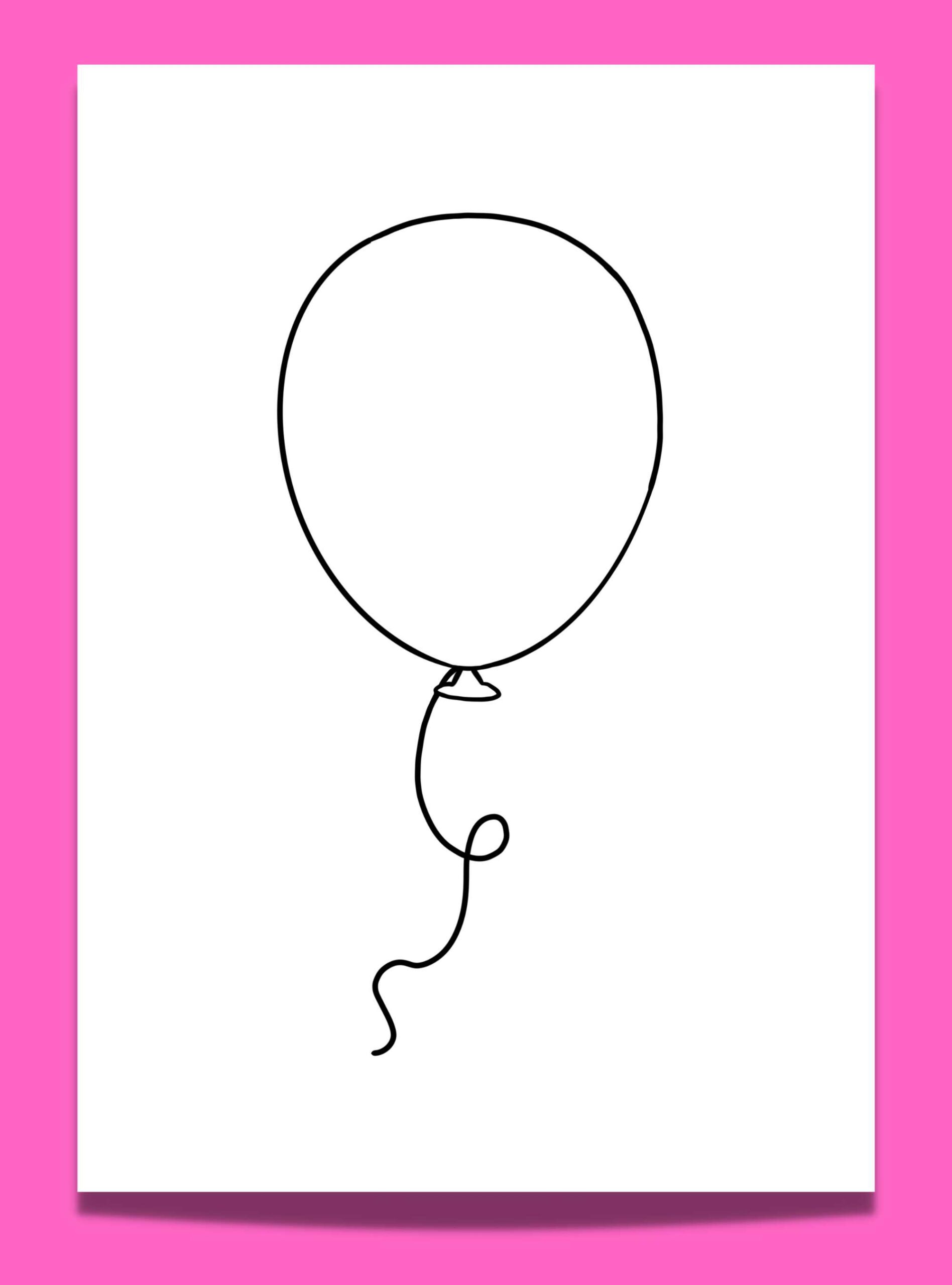 15 Free Balloon Template Printables for Your Arts & Crafts Artsydee