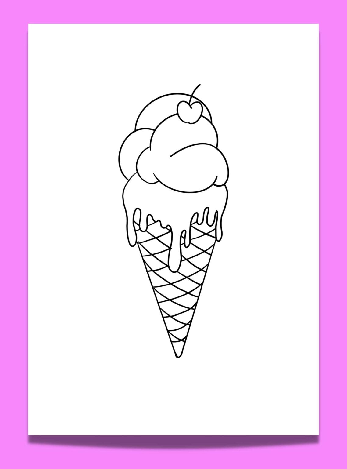 Get Creative with These 14 Free Ice Cream Cone Template Printables