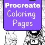 free procreate coloring pages