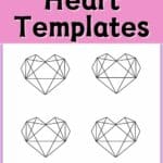 free printable heart templates