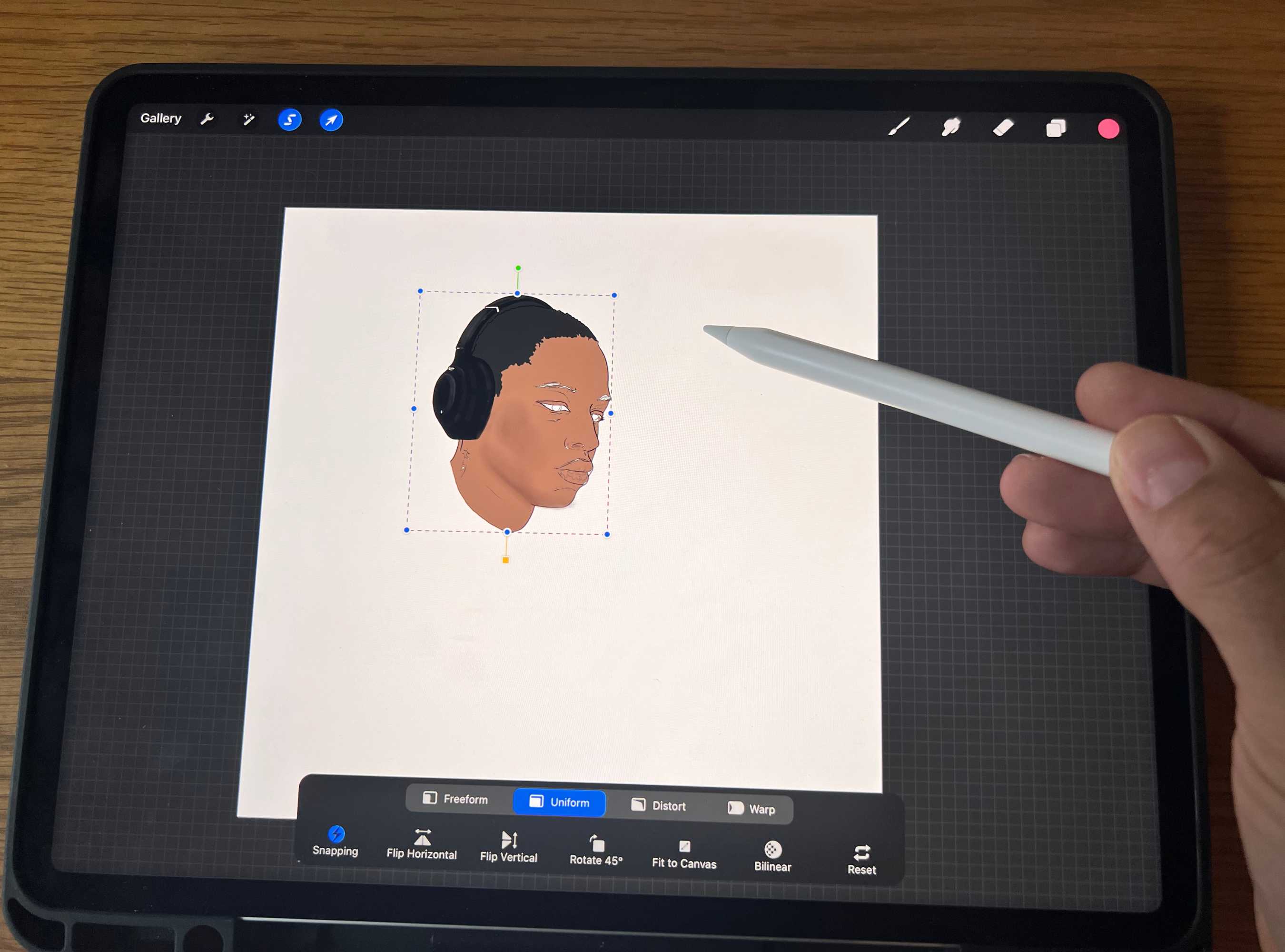 How to move something in Procreate (in 4 Easy Steps!) - Artsydee ...