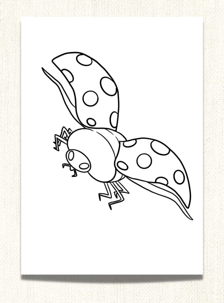 4 FREE Ladybug Printables for Your Arts & Crafts Artsydee Drawing