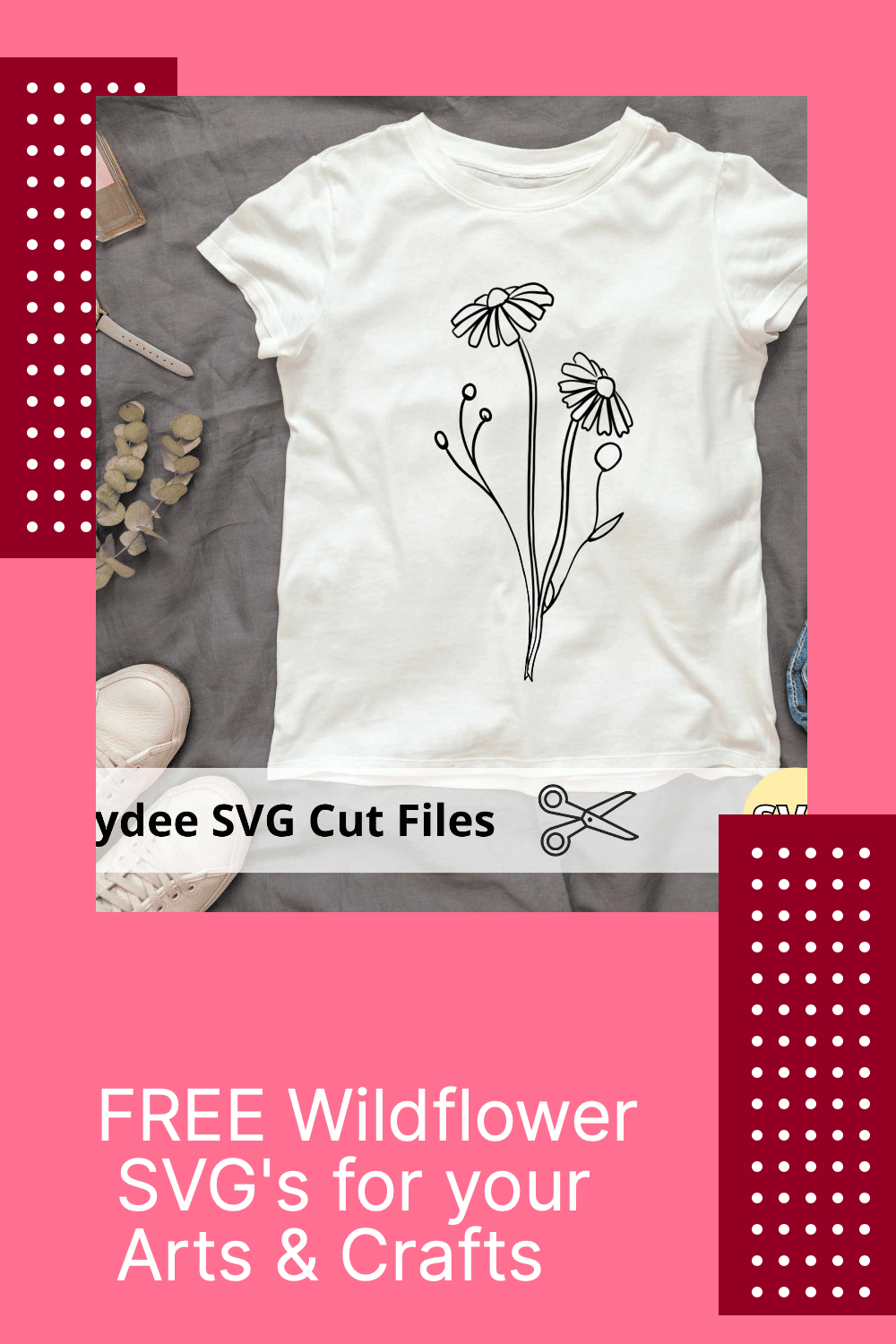 Wildflowers SVG Free - Artsydee - Drawing, Painting, Craft & Creativity