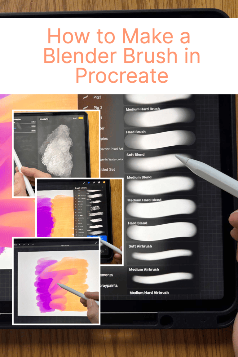 Blender Brush Procreate (How To Make One & Why You Should!) - Artsydee ...