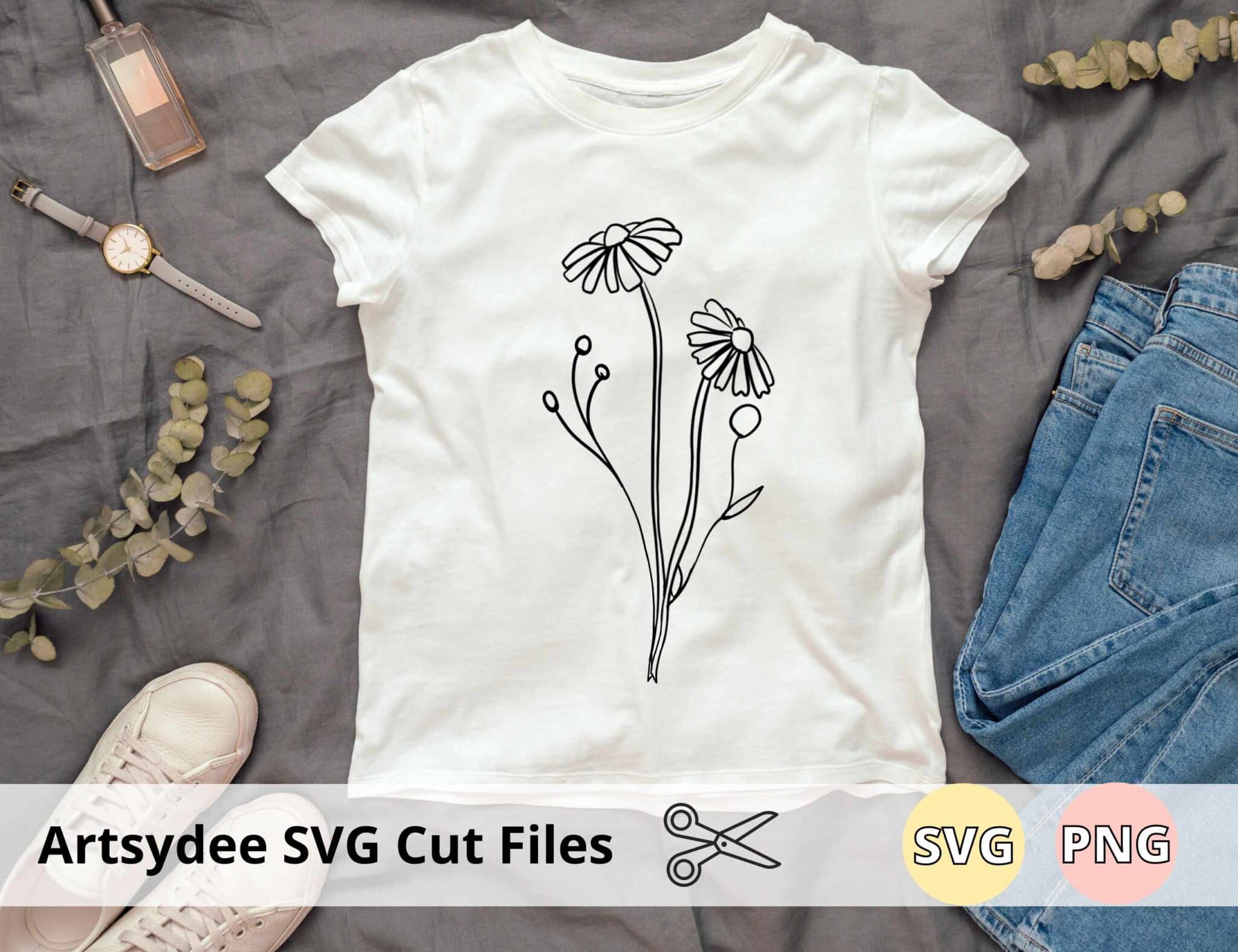 Wildflowers SVG Free - Artsydee - Drawing, Painting, Craft & Creativity