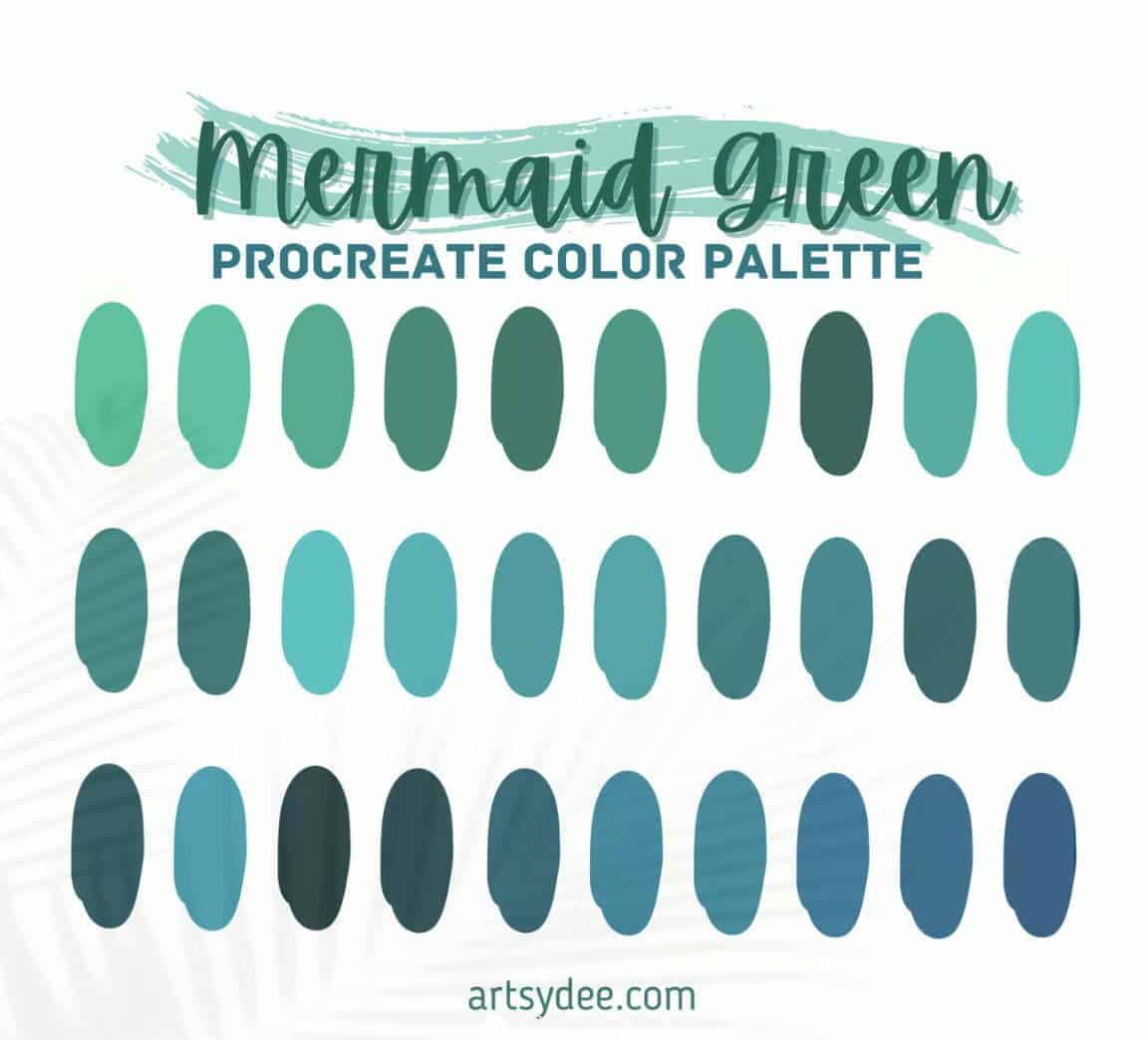 Procreate Hair Color Palette: A Guide To Choosing And Using Colors For ...