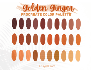 Blonde Hair Color Palette Procreate: 4 Beautiful Blondes - Artsydee ...