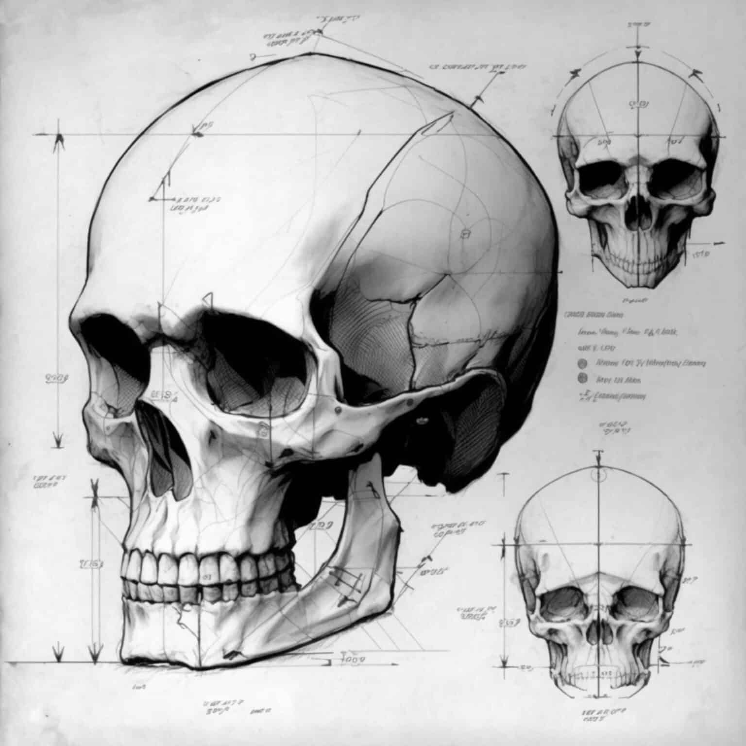 27 Awesome Skull Drawing Reference Images – Artsydee – Drawing ...