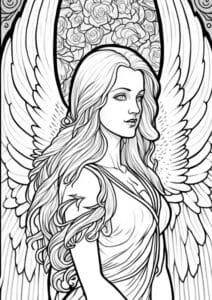 Angel Wings Coloring Page | 15 Celestial Printables - Artsydee ...