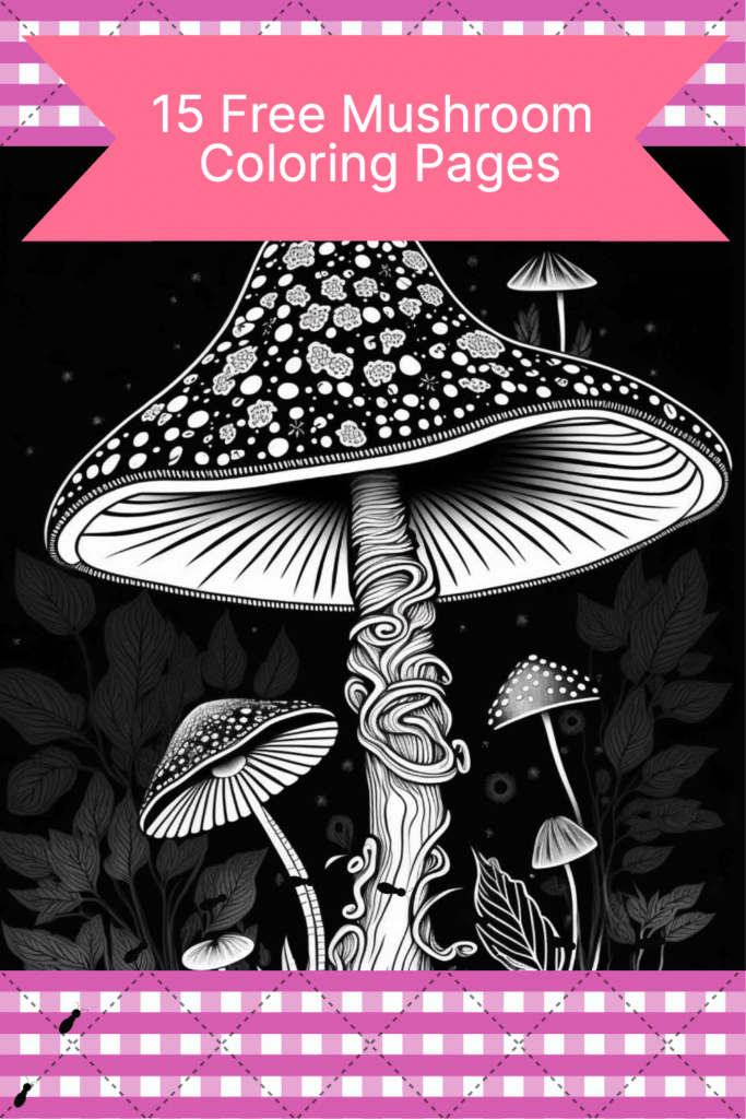 10 Whimsical Mushroom Printable Coloring Pages for a Touch of Enchantment