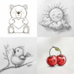 cute simple drawings