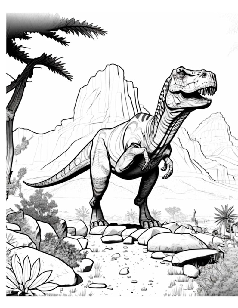 15 FREE T Rex Coloring Page Printables Unleash Your Inner Dino Artist