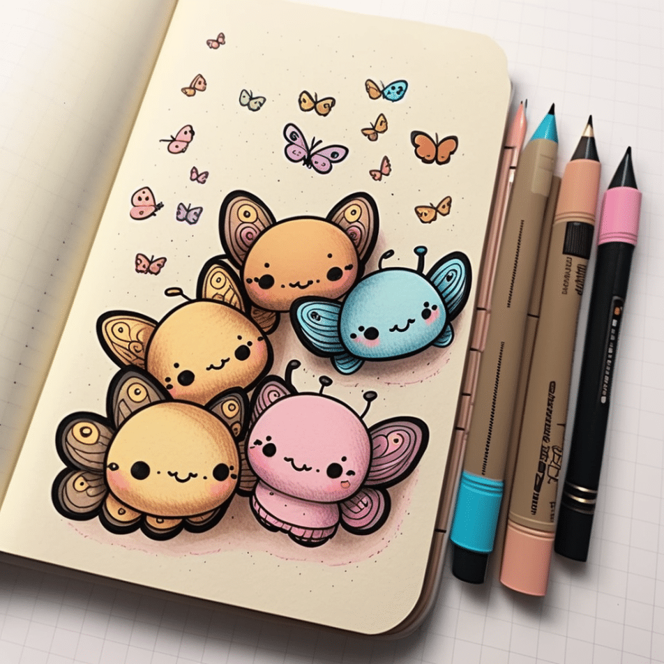 168 Cute Drawings That Even Beginners Can Draw  Beautiful Dawn Designs