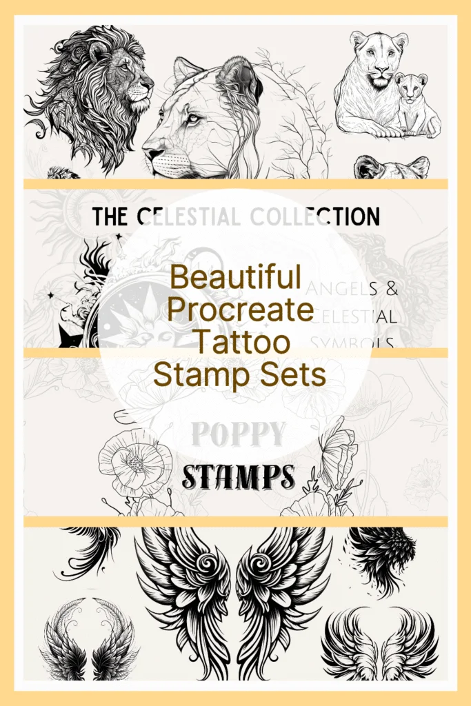 10 Best Procreate Tattoo Stamps