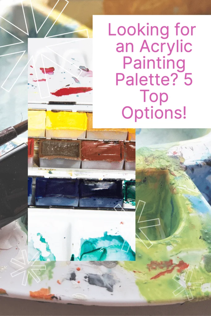 How to Clean an Acrylic Paint Palette 