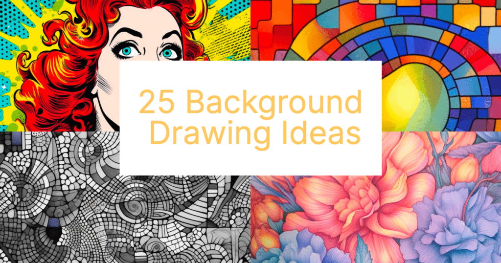 25 Creative Background Drawing Ideas for Your Next Art Project ...