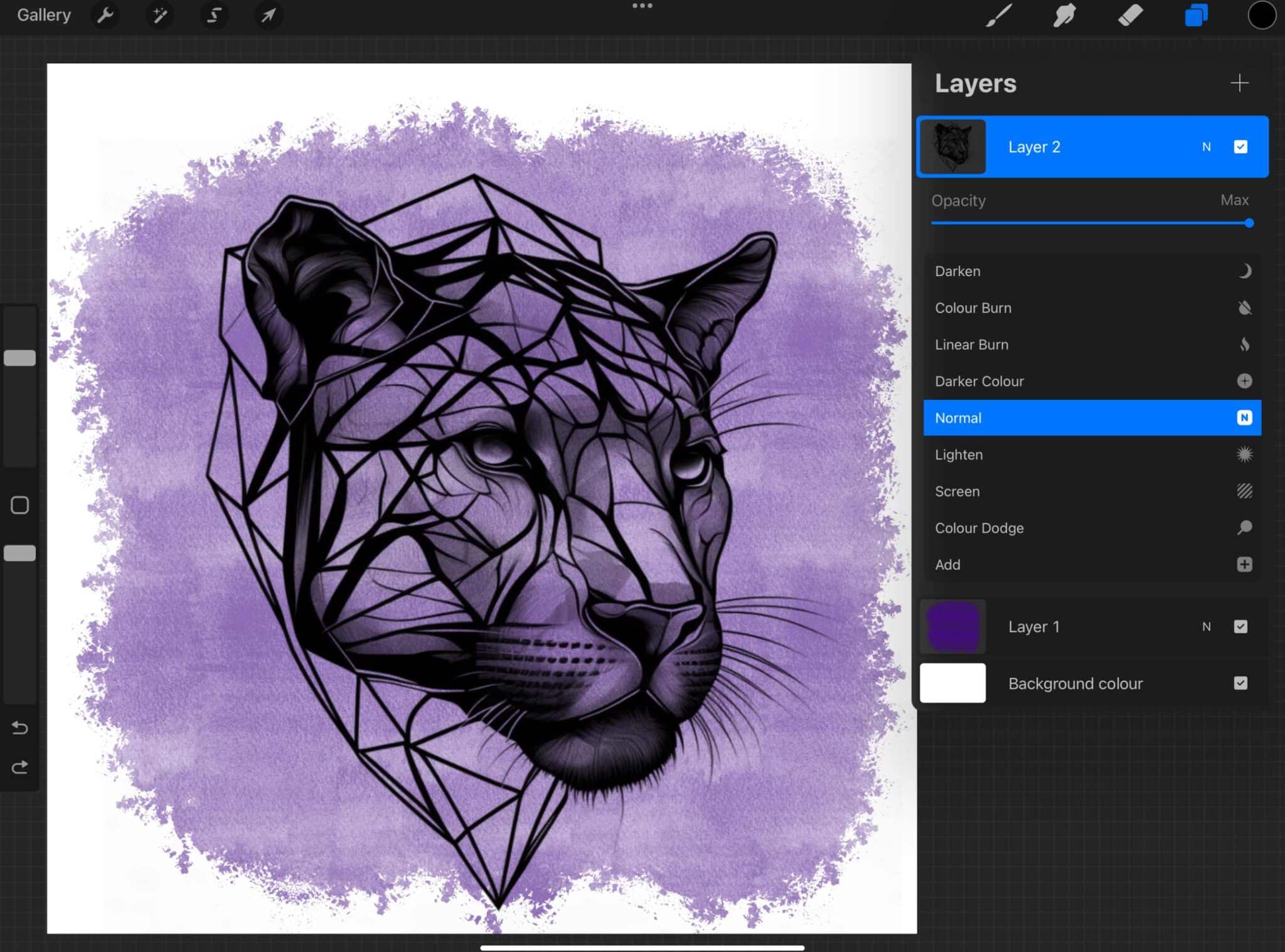 Procreate Multiply Layer: Tips For Using Blend Modes In Procreate ...