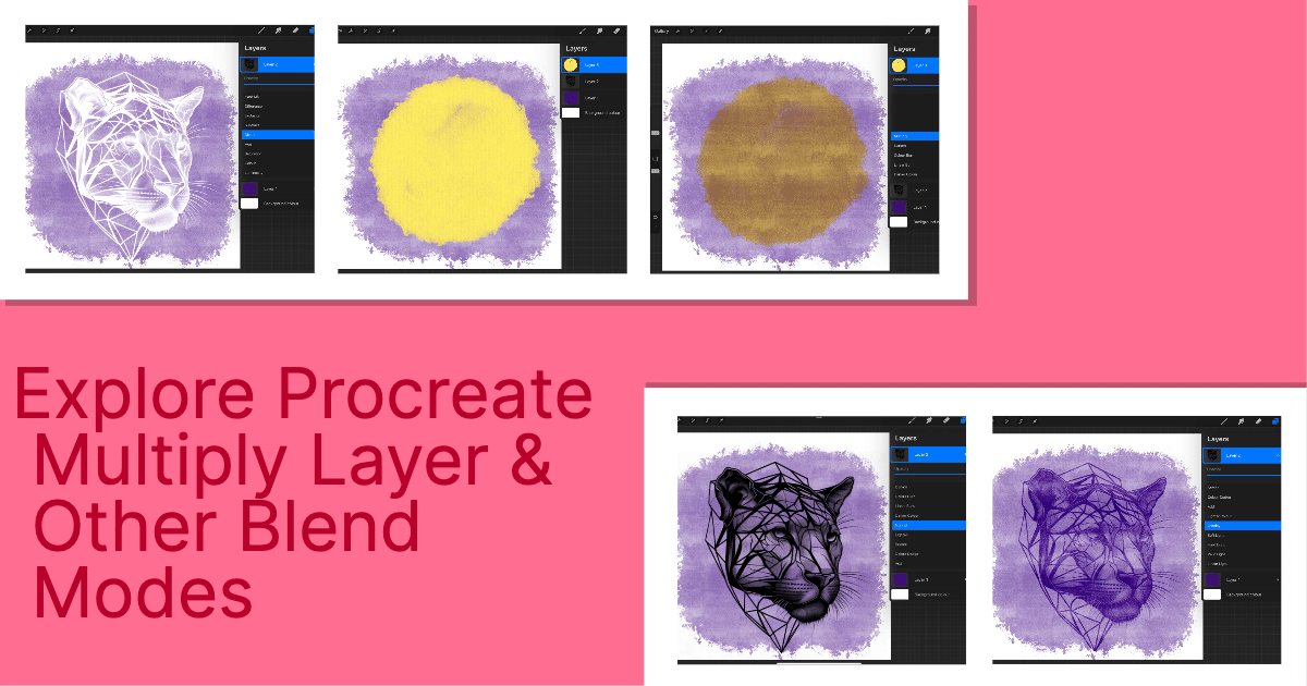 Procreate Multiply Layer: Tips For Using Blend Modes In Procreate ...