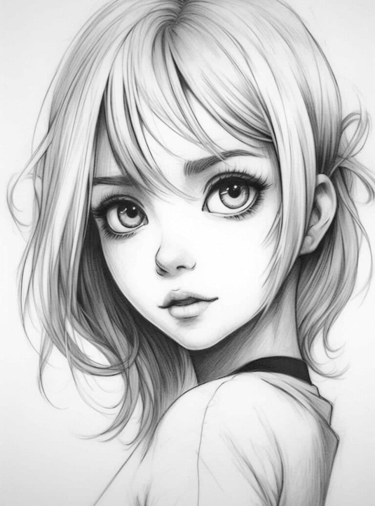 Cute Anime Drawings: A Guide for Beginners - Artsydee - Drawing ...