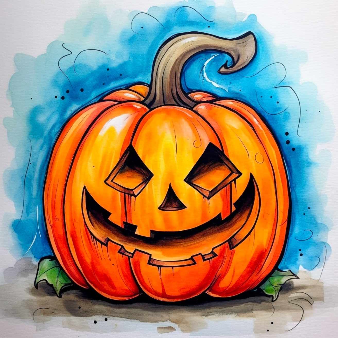 60+ Halloween Drawing Ideas Spooky Inspiration Artsydee Drawing