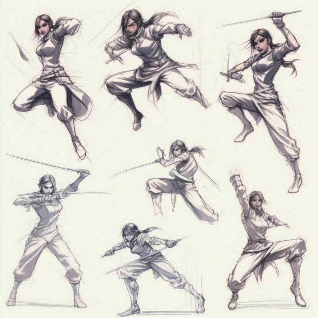 70+ Anime Fighting Poses: How to Strike a Pose Like Your Favorite ...