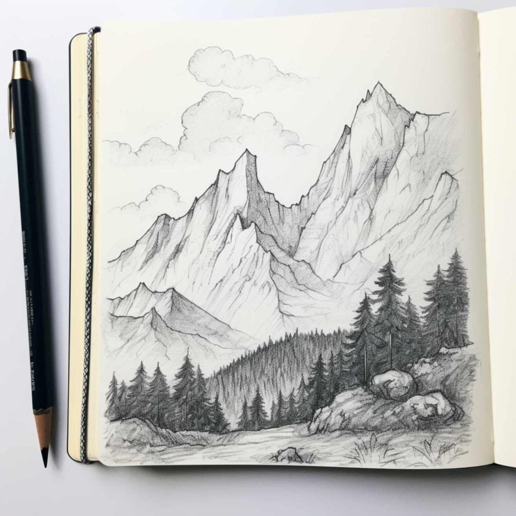 25 Landscape Drawing Ideas Inspiration for Your Next Masterpiece