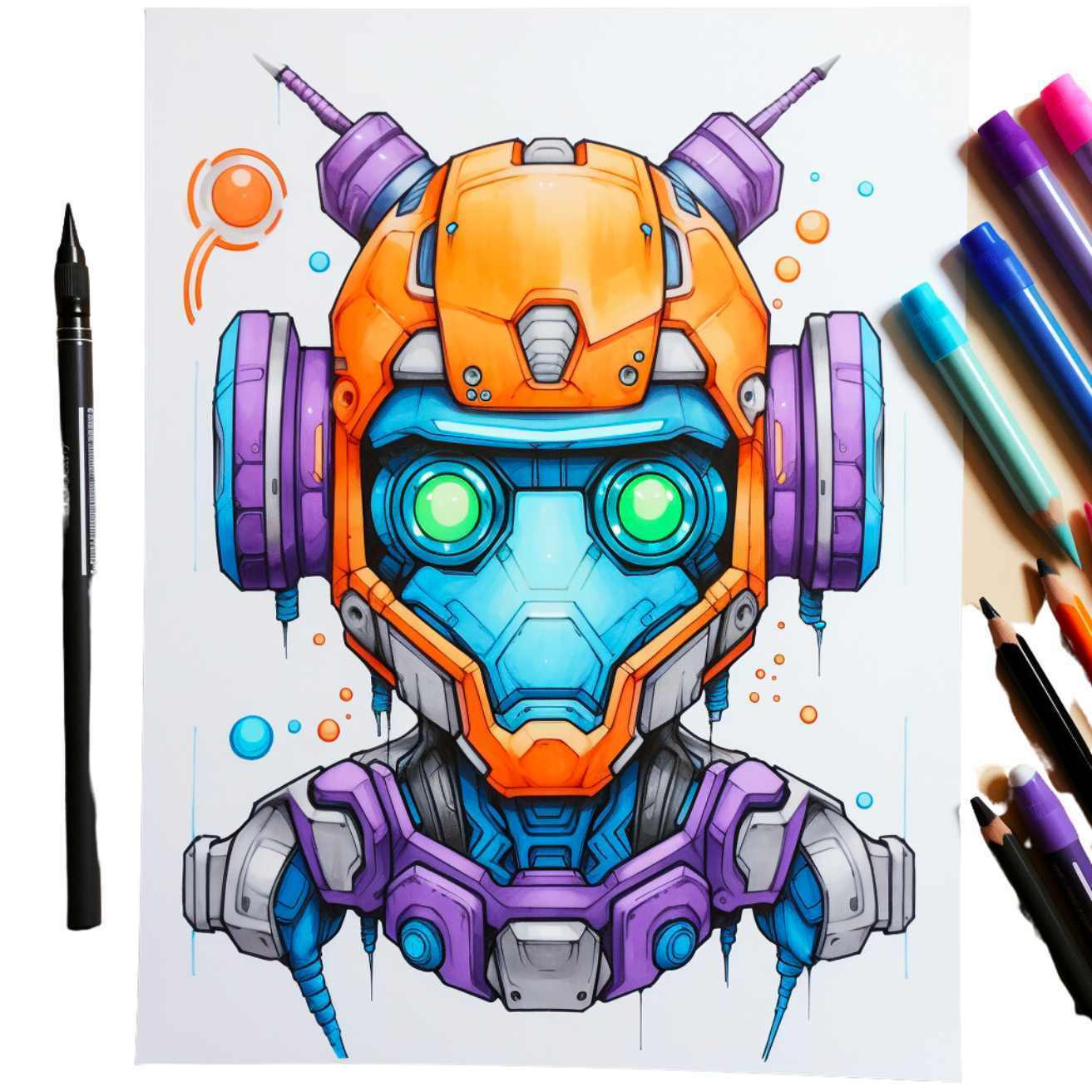 20 Markers Drawing Ideas to Try Today Artsydee Drawing Painting