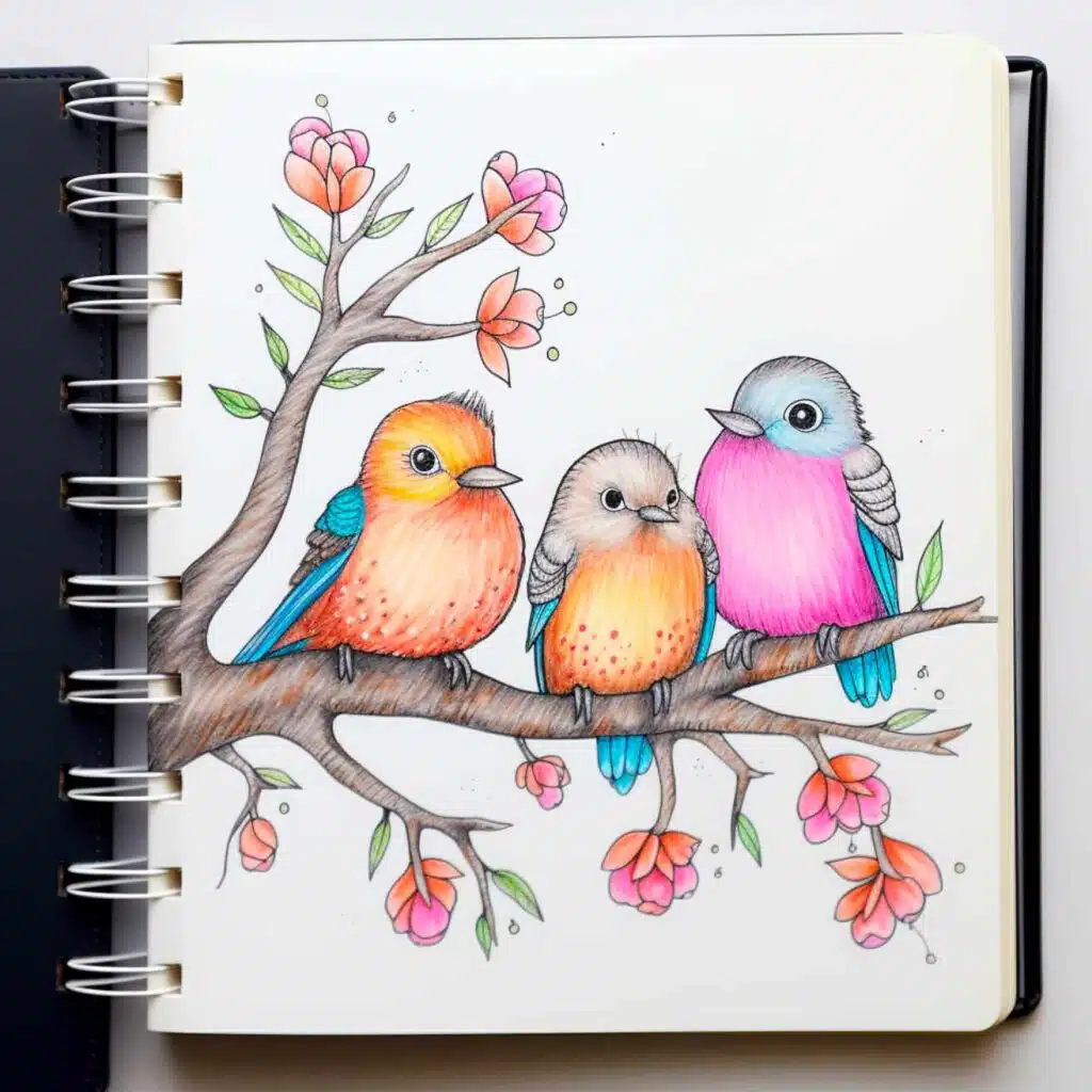 colorful drawing ideas