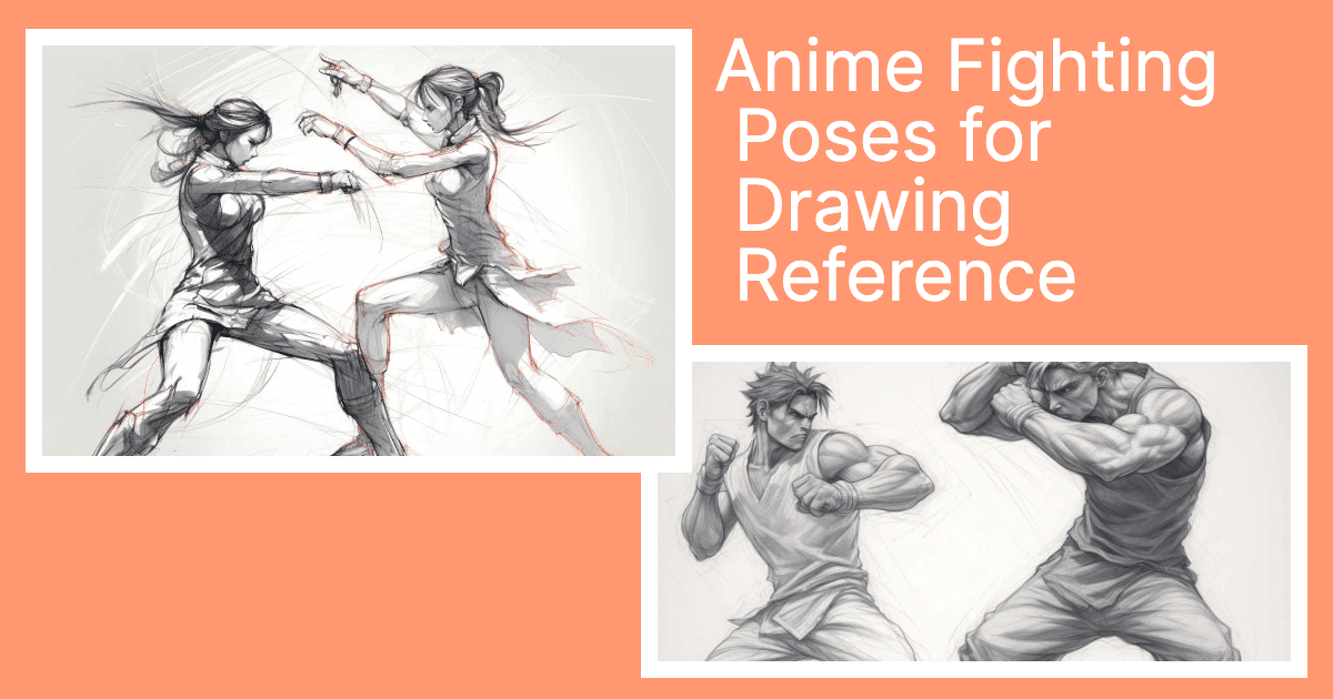 How To Draw Bold Powerful Pose Basic Action Move Design Anime Manga Japan  Book | eBay