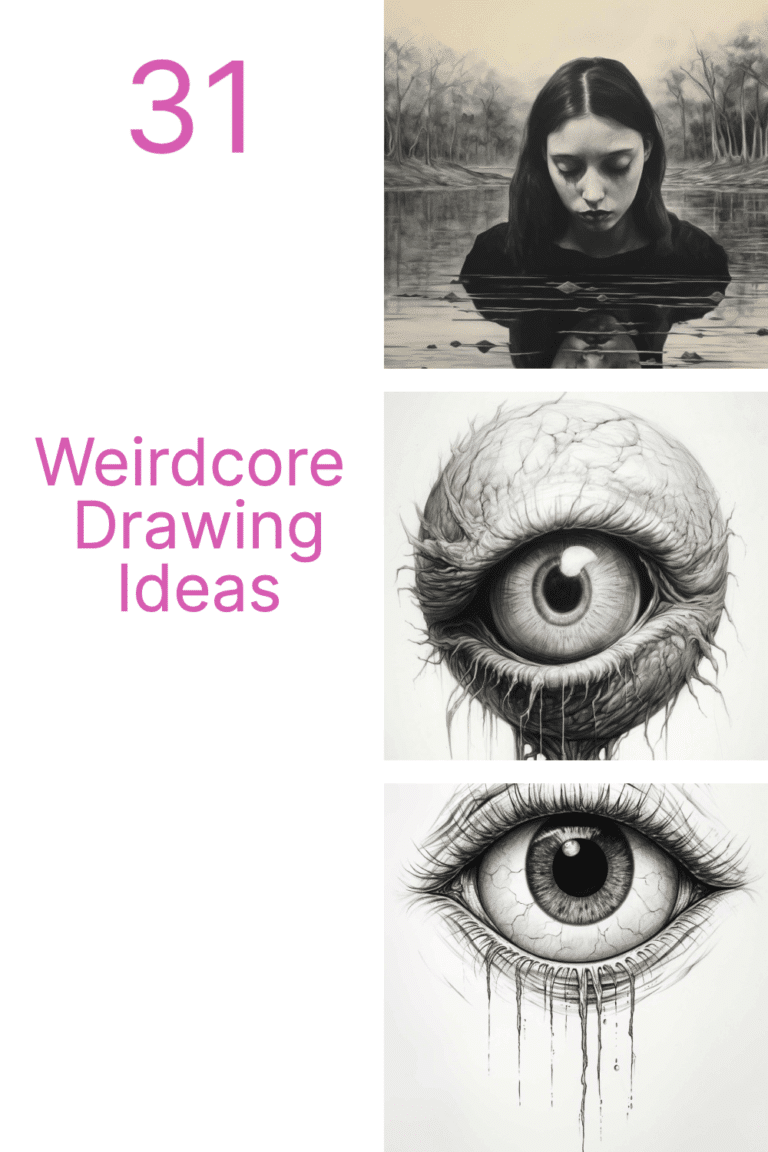 31+ Weirdcore Drawing Ideas: Unconventional Concepts to Spark Your ...