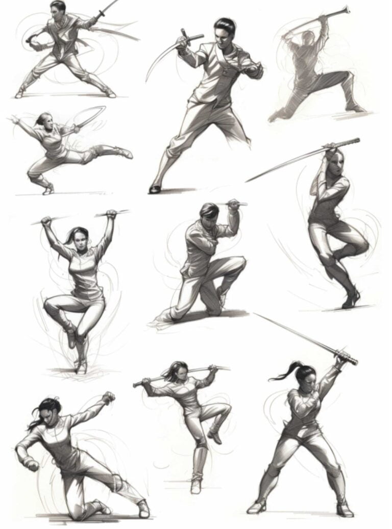 Dynamic Pose Reference: 25+ References For Drawing Dynamic Poses 