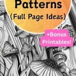 60 Full Page Doodle Pattern Ideas