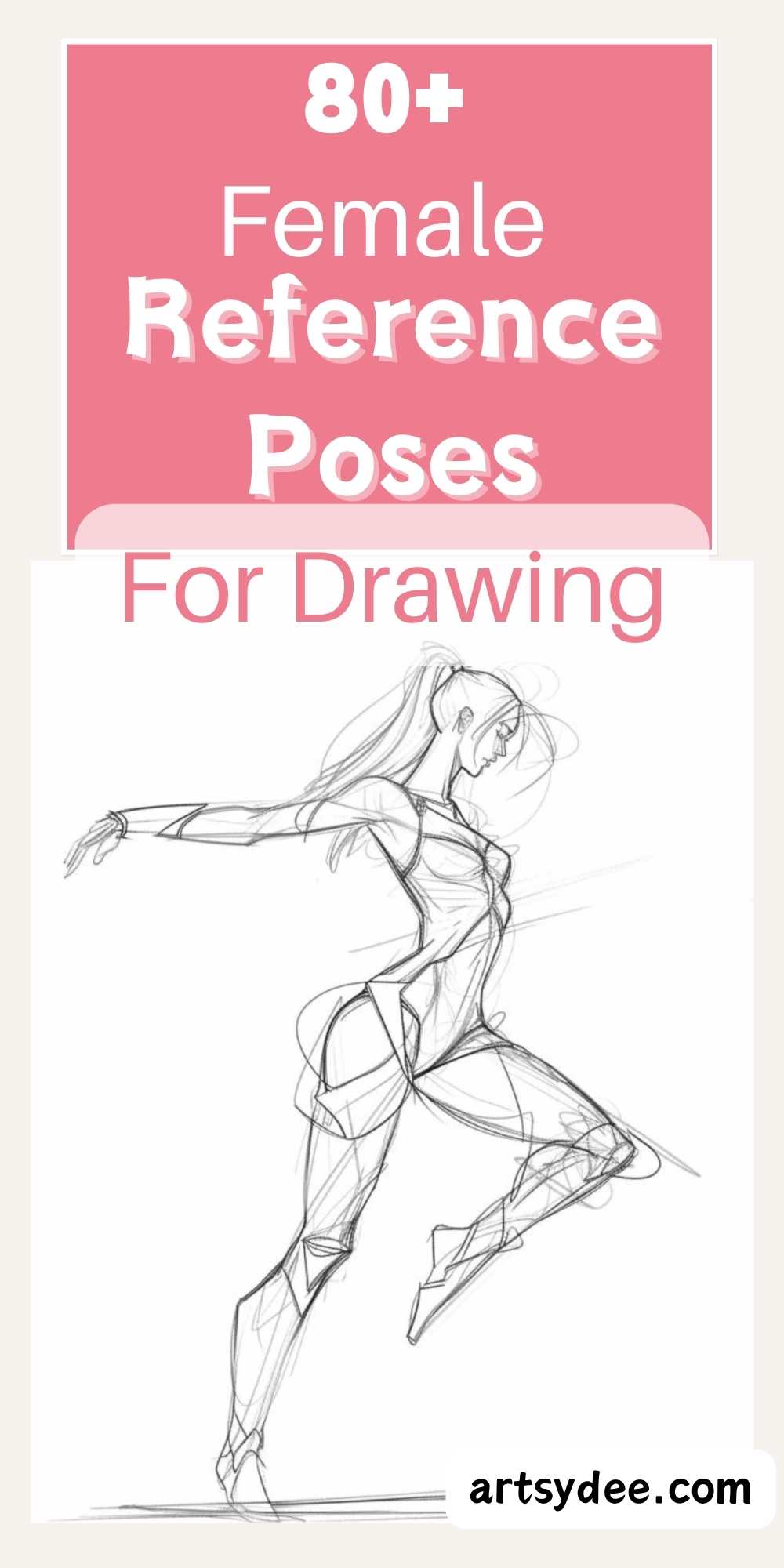 80+ Essential Female Pose Reference Images for Artists - Artsydee ...