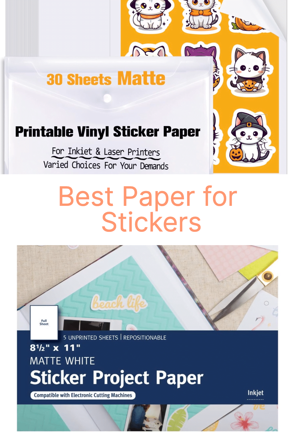 Sticker Paper for Printer: The 5 Best Options to Transform Your Designs ...